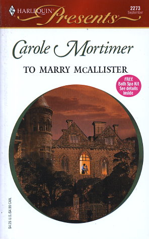 To Marry McAllister