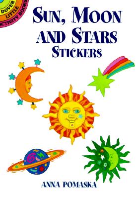 Sun, Moon and Stars Stickers