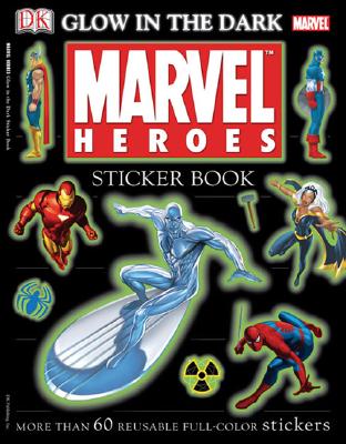 Glow in the Dark Marvel Heroes Sticker Book