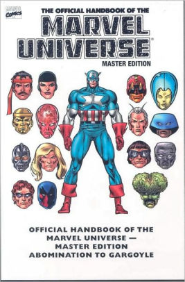 Essential Official Handbook of the Marvel Universe - Master Edition Volume 1