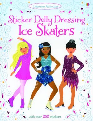 Sticker Dolly Dressing Ice Skaters