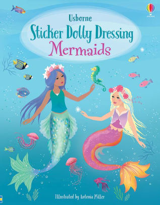 Sticker Dolly Dressing Mermaids