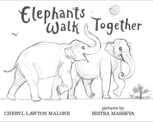 Elephants Walk Together