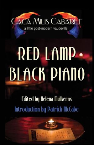 Red Lamp Black PIano