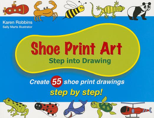 Shoe Print Art Step Into Drawing