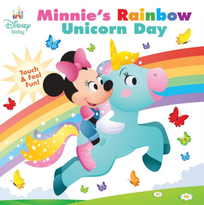 Disney Baby: Minnie's Rainbow Unicorn Day: Touch-and-Feel Fun!