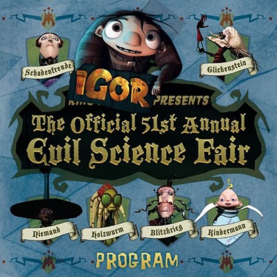 Igor Presents The Official 51st Annual Evil Science Fair