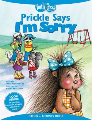 Prickle Says I'm Sorry Story + Activity Book