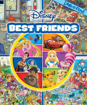 Disney Pixar Best Friends Look and Find