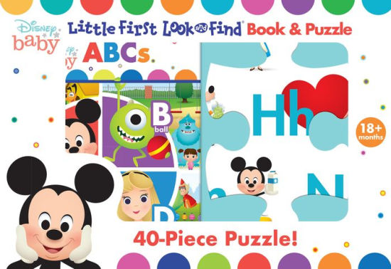 ABCs: Little First Look and Find Book & Puzzle