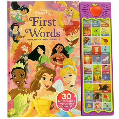 Disney Princess: First Words: Point, match, listen and learn!