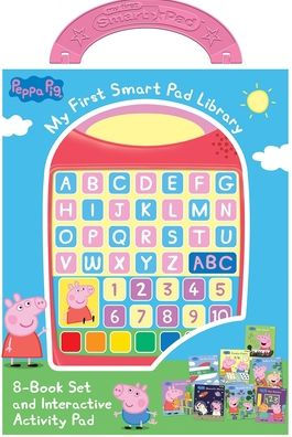 My First Smart Pad Library 8-Book Set and Interactive Activity Pad Sound Book Set