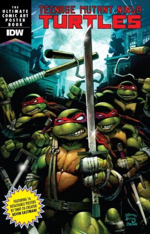 Teenage Mutant Ninja Turtles Comic Art Poster Book