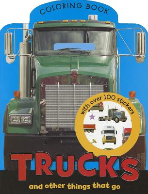 Trucks and Other Things That Go Coloring Book