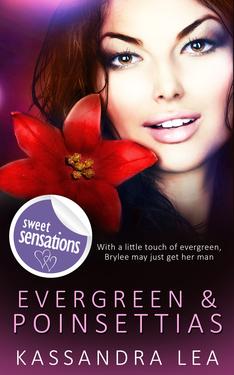 Evergreen and Poinsettias