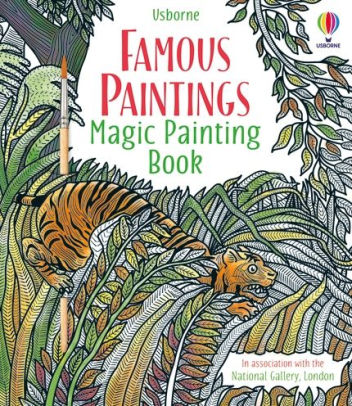 Famous Paintings Magic Painting Book