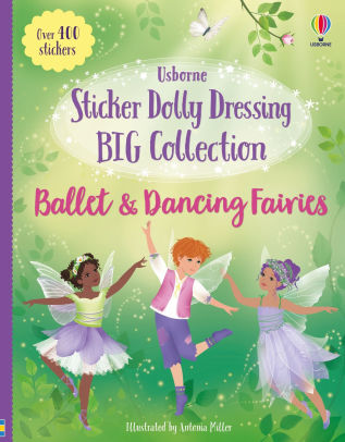 Sticker Dolly Dressing Ballet and Dancing Fairies