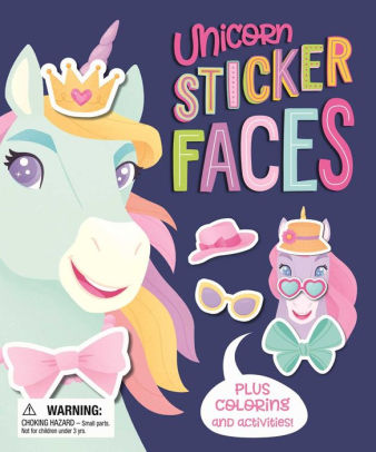 Unicorn Sticker Faces