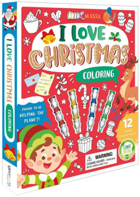 I Love Christmas Coloring