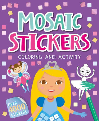 Mosaic Stickers Coloring and Activity