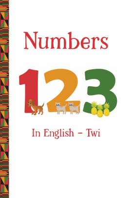 Numbers 123 in English - Twi