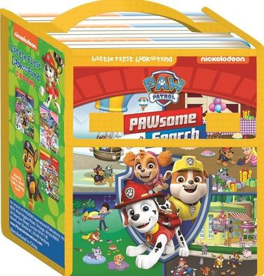 Little First Look and Find 3-Book Vinyl Bag Paw Patrol