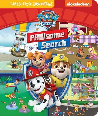 Little First Look and Find Paw Patrol Pawsome Search