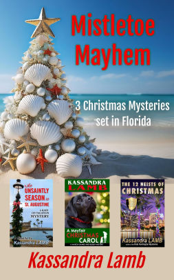 Mistletoe Mayhem, 3 Christmas Mysteries set in Florida