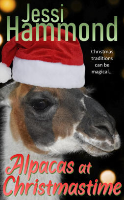 Alpacas at Christmastime