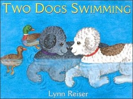 Two Dogs Swimming