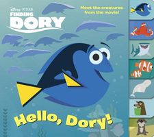 Finding Dory Glitter Lift-The-Flap Book