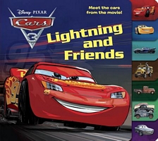 Cars 3 Tabbed Board Book