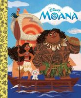 Moana Little Golden Board Book