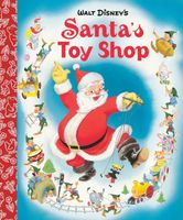 Santa's Toy Shop Little Golden Board Book