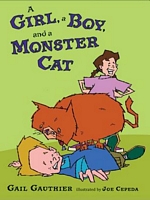 A Girl, A Boy, and A Monster Cat