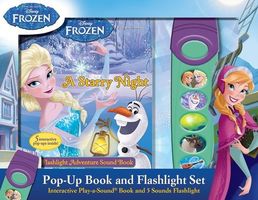 From the Movie Disney Frozen: Pop-Up Book and Flashlight Set Interactive Play-A-Sound Book and 5 Sounds Flashlight