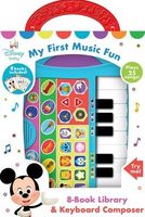 Disney Baby: My First Music Fun 8-Book Library and Keyboard Composer Sound Book Set