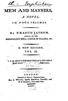 Francis Lathom's Latest Book